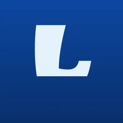 Lafarge, лого-визитка